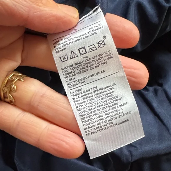 Janie & Jack Blue, Green, and Gold Plaid Party Dress with Bow - Picture 5 of 5